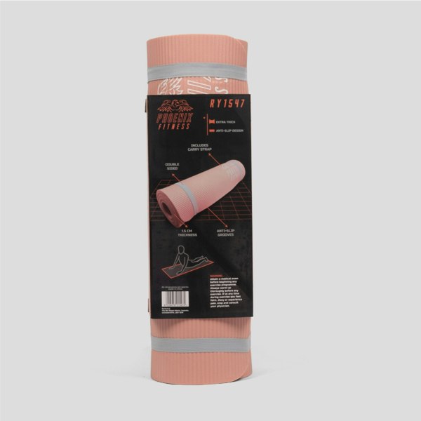Phoenix Fitness NBR Fitness Mat - Pink