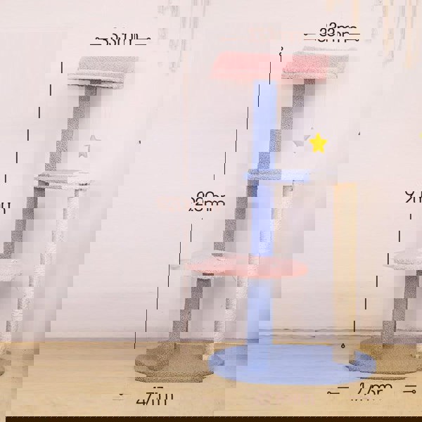 La La Buddy Cat Climber, Cat Tree-Weilai Concept-1-Weilai Concept