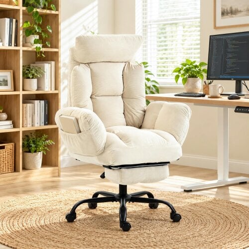 HOMCOM Executive Office Chair Height Adjustable
