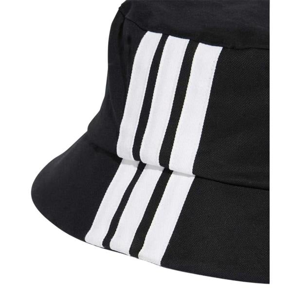 Adidas Unisex Adult Cotton Twill Bucket Hat - Black/White - 