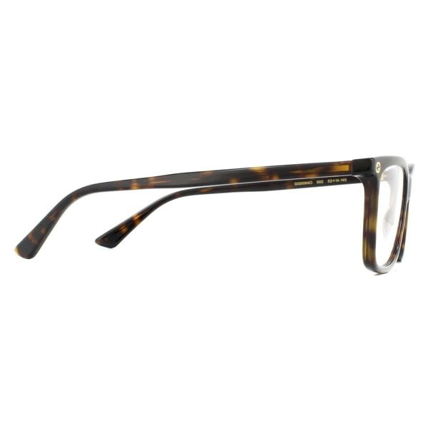 Gucci Glasses Frames GG0094O 001 Black Women