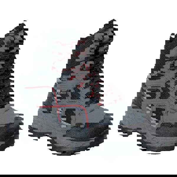 Regatta Mens Vendeavour Walking Boots - Granite/Rio Red