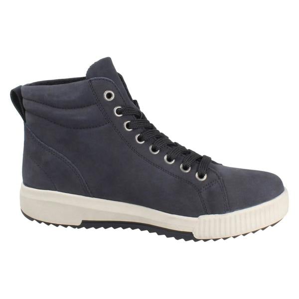 Rieker Womens Rieker Zip Up Lace Ankle Boots W0164