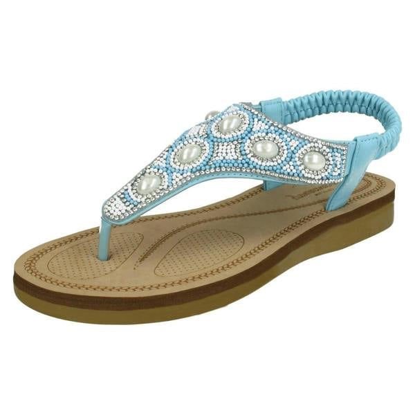 Savannah Ladies Savannah Pearl Toepost Sandals