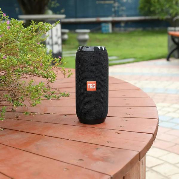 Dyzi Portable Wireless Bluetooth Speaker TG-117 with TF/Flash Drive BT 5.3 Stereo Sound & Booming Bass