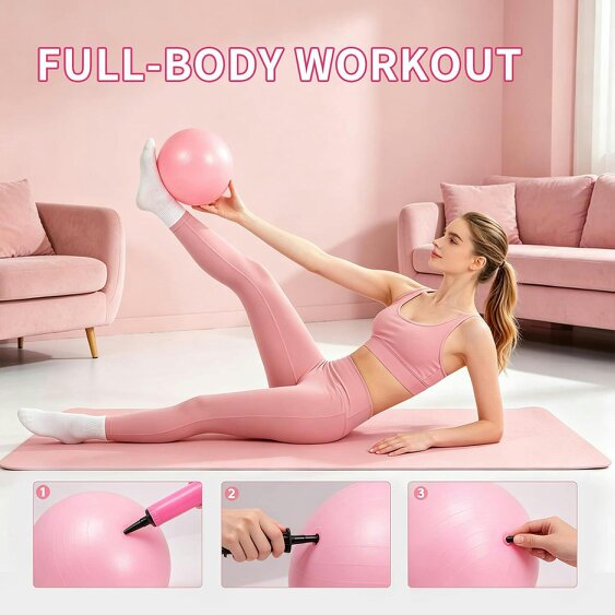 Leaper Pilates Kit with Ring and Ball for Beginners