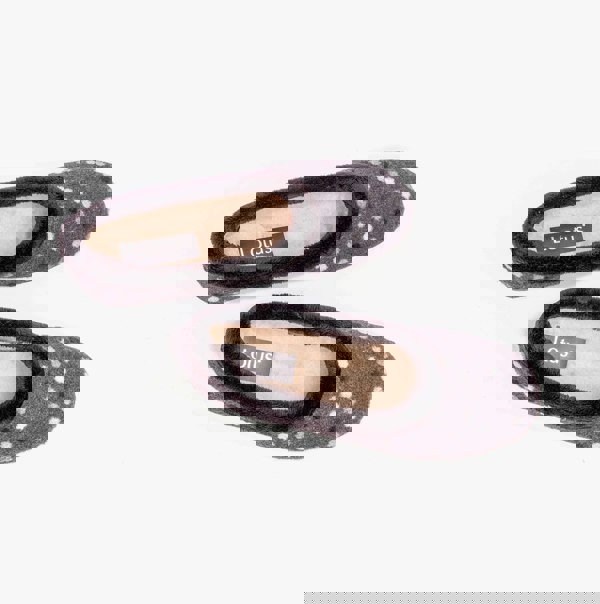 Lotus GERI Womens Slippers Black