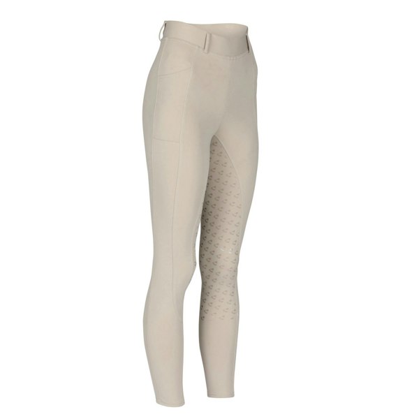 Aubrion Womens/Ladies Albany Horse Riding Tights - Beige