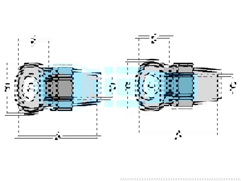 Swageless Eye Terminal Stainless Steel 3MM (Wire Cable Rope Rigging Fitting)