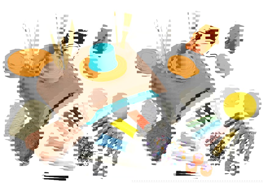 Buki Professional Pottery Studio  (With UK Plug)