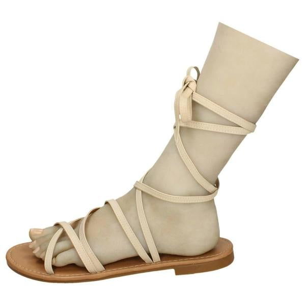 Savannah Ladies Savannah Strappy Flat Sandals F00361