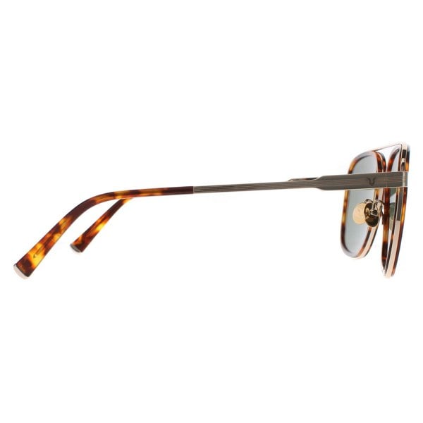 Police Sunglasses SPLC49 Lewis 21 09HW Shiny Red Havana Green