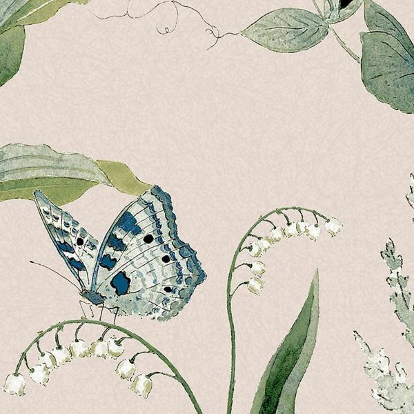 Sophie Allport Wild Floral Rutland Stone Wallpaper