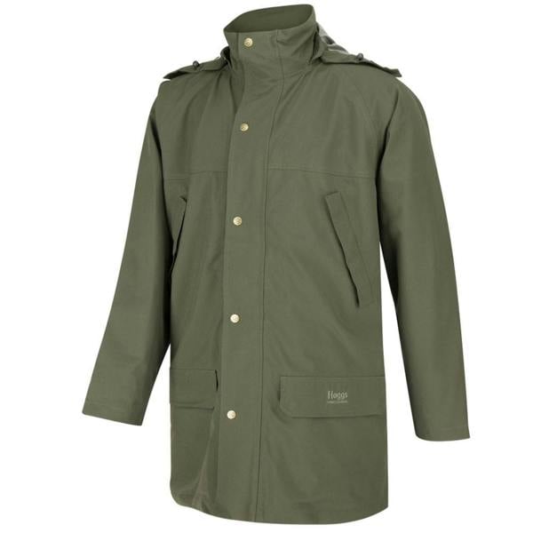 Dark Green Hoggs of Fife Green King II Waterproof jacket ripstop fabric
