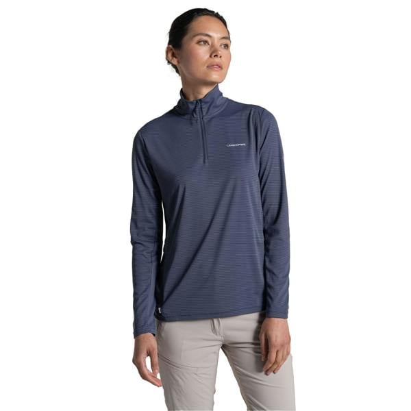 Craghoppers Womens/Ladies Nosilife Half Zip Top - Anthracite - 