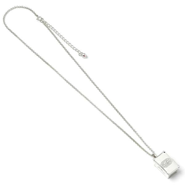 The Carat Shop Fantastic beasts  sterling silver Newts case locket with Nifler Pendant