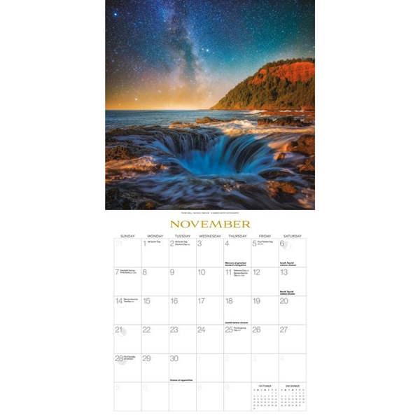Galaxy of Stars Calendar 2027, Wall Calendars, Month To View, Natural World, Gift