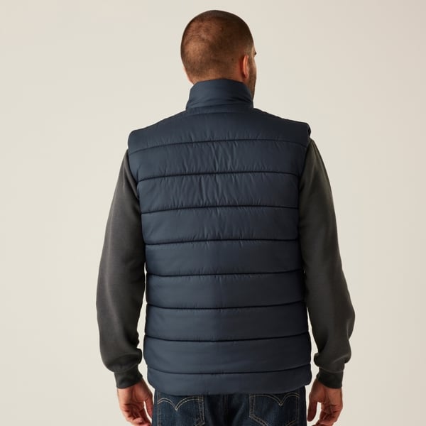 Regatta Mens Navigate Thermal Body Warmer - Navy Seal Grey