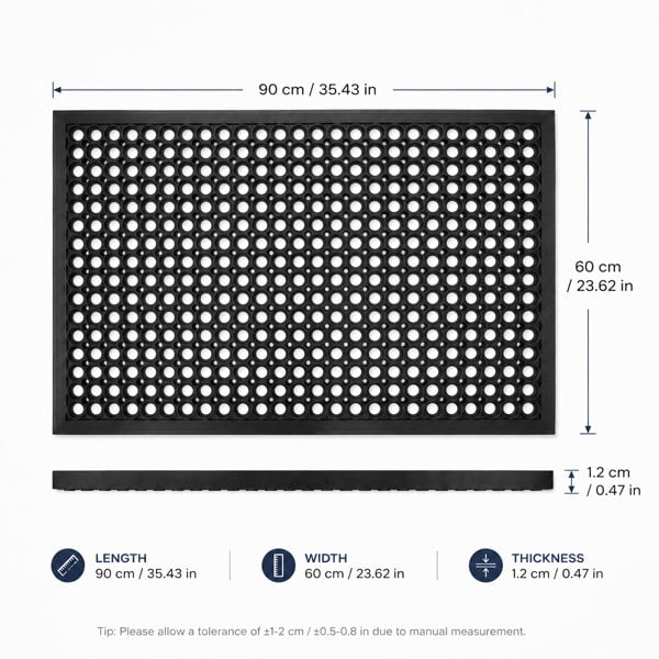 Nicoman Heavy Duty Rubber Ring Floor Mat