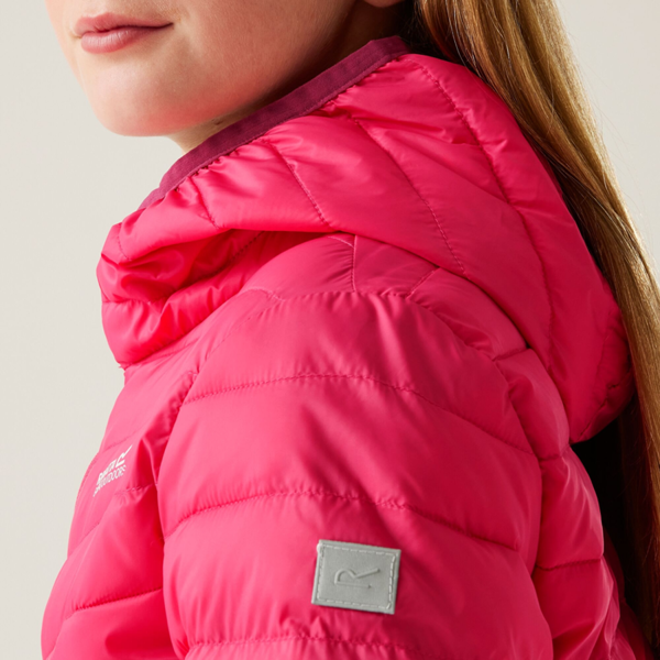 Regatta Childrens/Kids Hillpack III Hooded Jacket - Pop