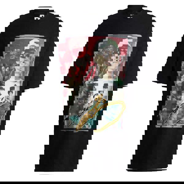 Hugo Mens Yuki Tsunoda Artwork T-Shirt - Black