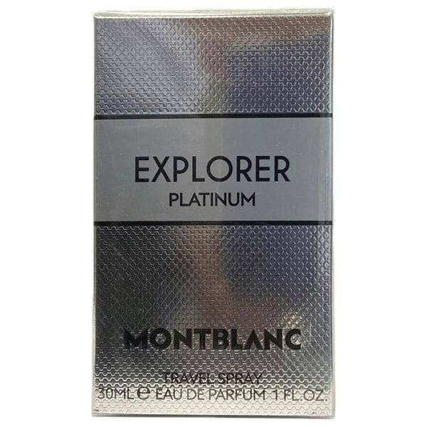 Mont Blanc Explorer Platinum Eau de Parfum 30ml Travel Spray