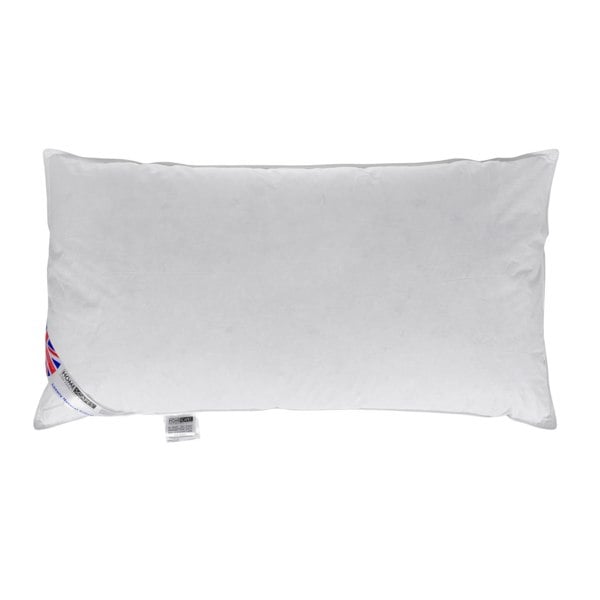 HOMESCAPES White Duck Feather and Down King Size Pillow