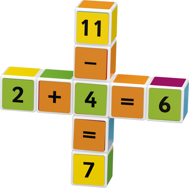 Geomag Magicube Maths Building 10 Magnetic Cubes
