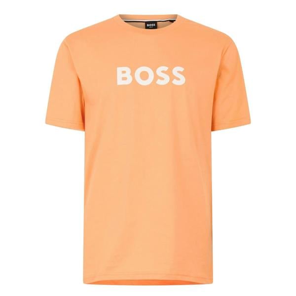 Boss Mens Hbw Logo T-Shirt - Light Orange - 