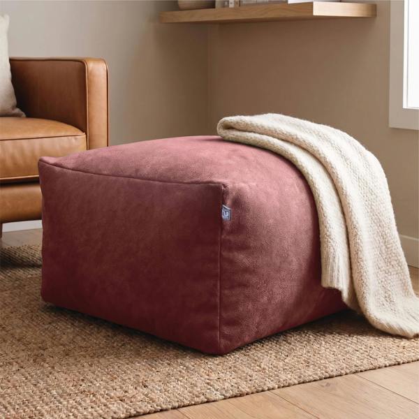 Velora Luxury Ottoman - Bean Bag Plush Footstool
