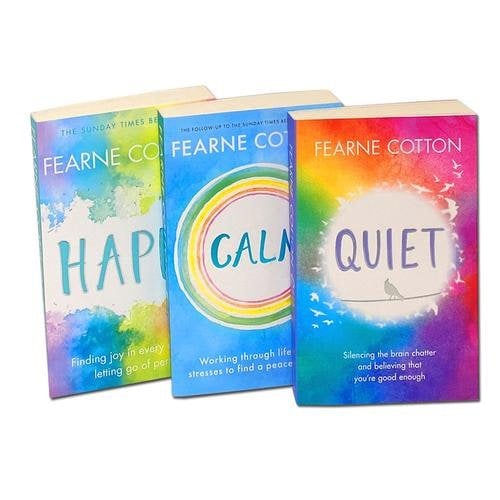 Orion Fearne Cotton Collection 3 Books Box Set (Happy, Calm & Quiet) Sunday Times Bestselling Author