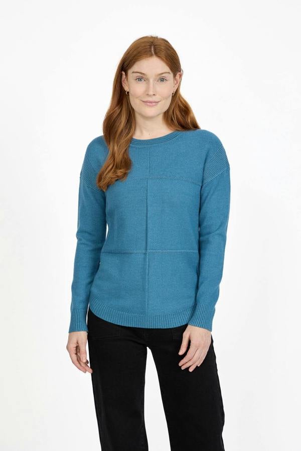 Mudflower Cable-Knit Block Jumper