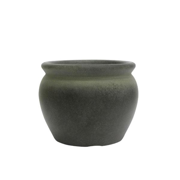 Verona Small Belly Plant Pot 37x28cm 23L – Moss Patina