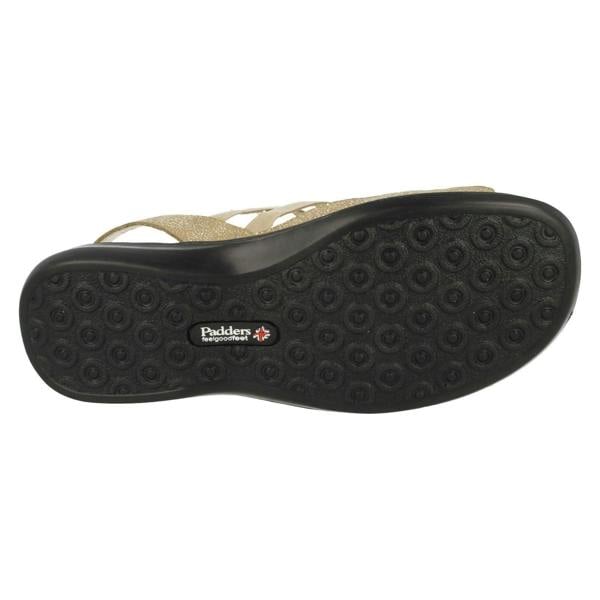Padders Ladies Padders Wide Fit Strappy Sandals Lesley