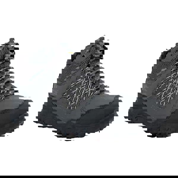 Regatta Mens Edgepoint Mid Waterproof Hiking Shoes - Ash/Dried Sage