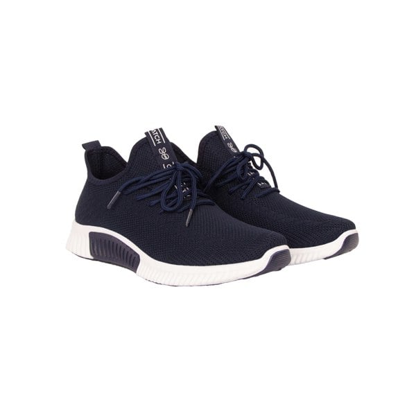 Crosshatch Mens Rideout Trainers - Navy