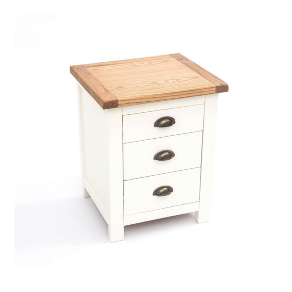 Cabinet Bits Lovere 3 Drawer Bedside Table