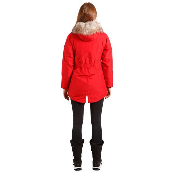 Trespass Women's Caption Waterproof Parka - Red