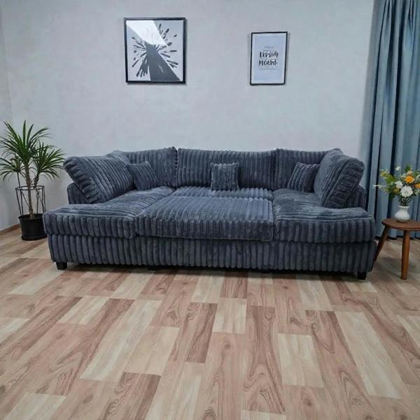 Snug Furniture Large Jumbo Cord Cinema Sofa