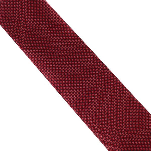 Dunhill luxurious mulberry silk tie in a hexbolt pattern