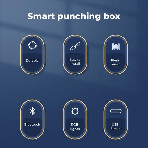 Centra Smart Music Punching Boxing Machine Wall Target Training Execise 9 Speed