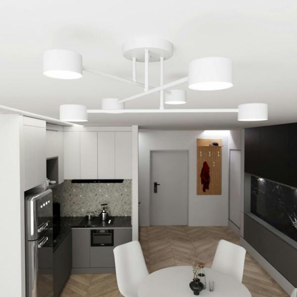 Emibig HALO Ceiling lamp 6 x GX53 White