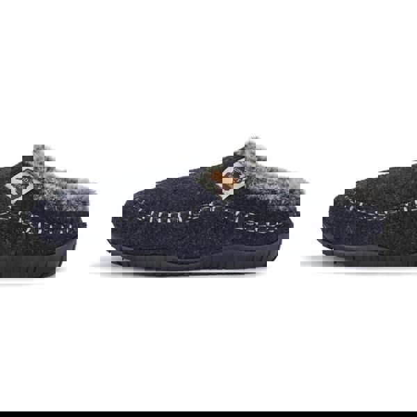 Gumbies Ossa Men's Slippers - Navy & Grey