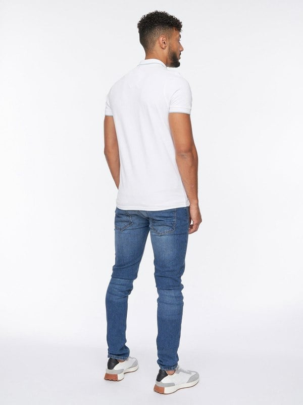 Crosshatch Kendrick Polo White