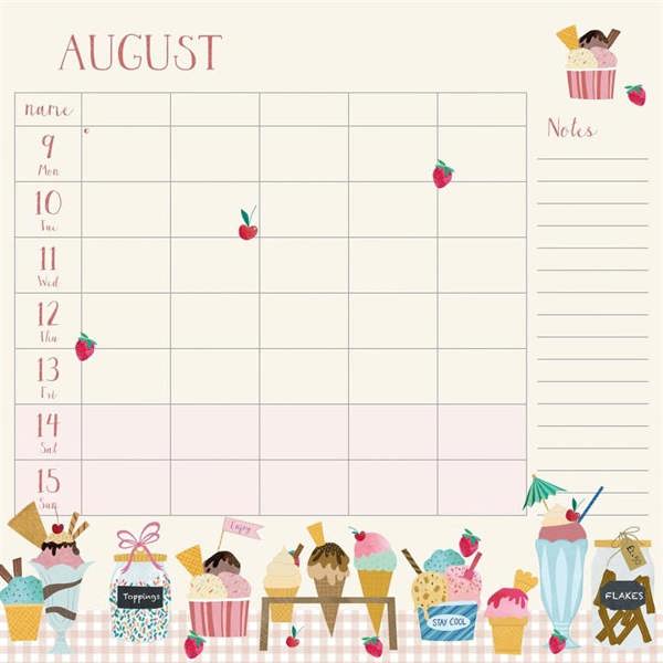 Georgia Breeze Family Organiser 2027, Family Planners, Week To View, Art, Gift