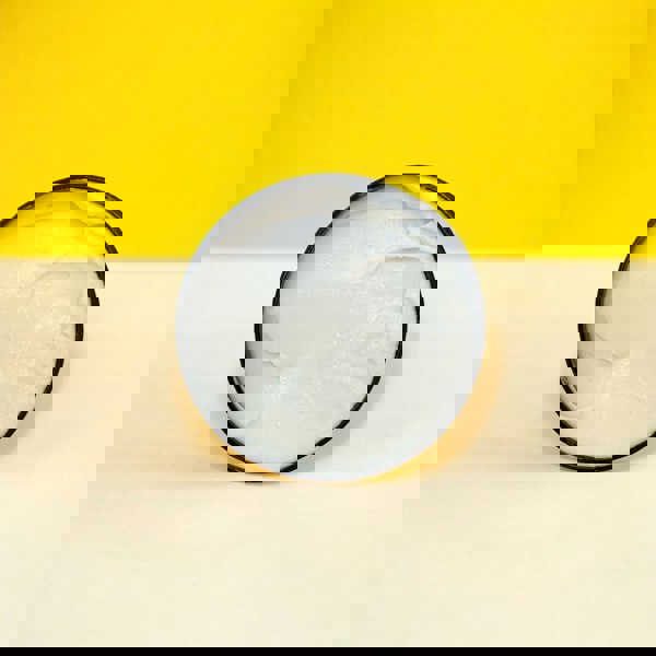 Open container of creamy white Lemongrass Hand Cream showcasing natural skincare with botanical ingredients and sustainable. - Lemongrass Hand Cream - PUREMESS SKINCARE