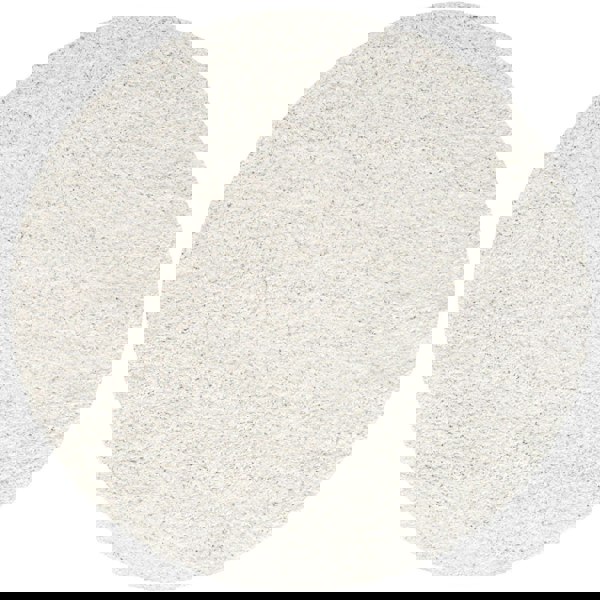 Shaggy Rug Plain White high quality, non-shedding