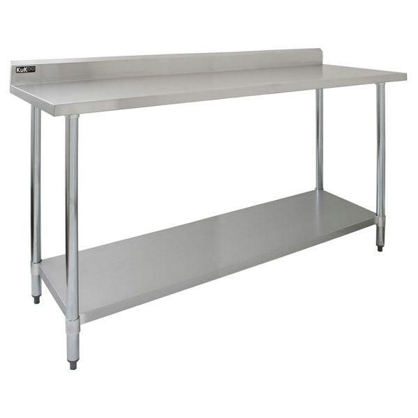Kukoo Commercial Stainless Steel Catering Table - 6ft Wide
