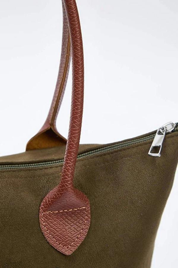 WOVCOR Suede Maxi Women's Tote Shoulder Bag