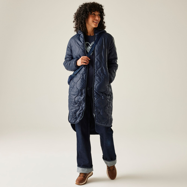 Regatta Womens Triea Quilted Jacket - Navy